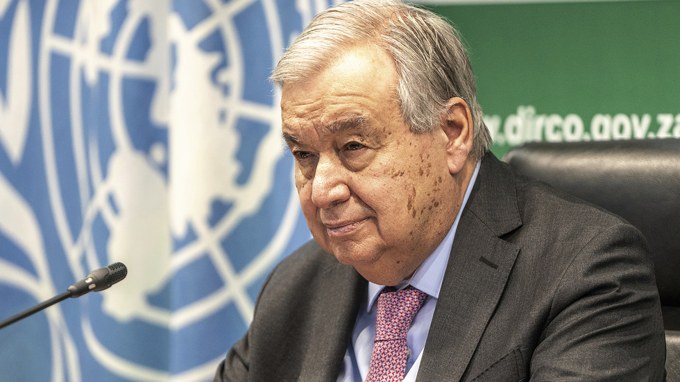 FN:s generalsekreterare António Guterres. Arkivbild.
