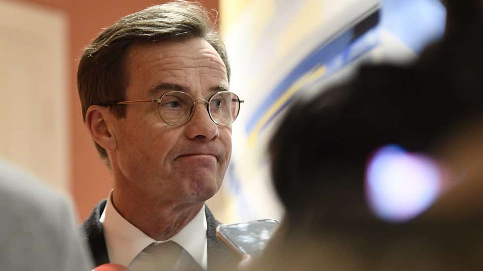 Statsminister Ulf Kristersson (M).