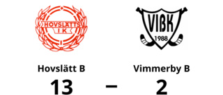 Tung förlust på bortaplan för Vimmerby B mot Hovslätt B