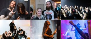 Bildextra från scen och publik: Metalmusik från Kalix intog Luleå