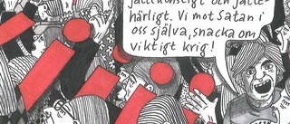 En sjuhelsikes seriebok om Livets ord