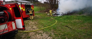 "Brand" var kontrollerad eldning