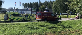 Trafikolycka i Skellefteå – flera fordon inblandade