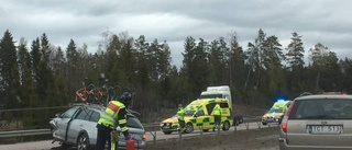 Trafikolycka på E4