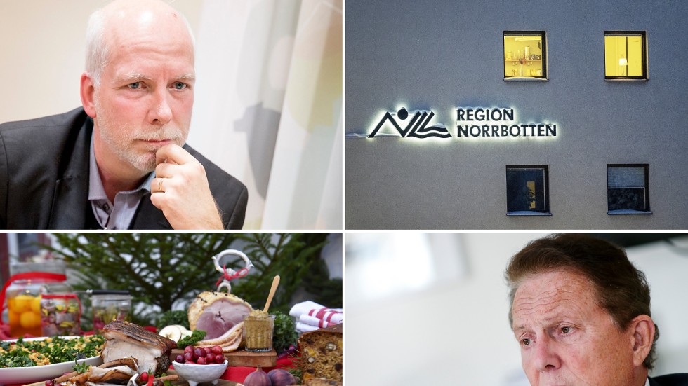 Anders Öberg (S) delar många regionanställdas åsikt att en jullunch inte är tillräckligt för att visa uppskattning. Kenneth Backgård (SJVP) tycker att ilskan är obefogad.