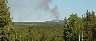 Stor skogsbrand i Överkalix