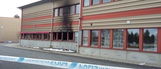 Brand på skola i Luleå