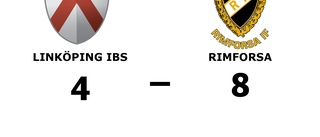 Rimforsa vann mot Linköping IBS på bortaplan