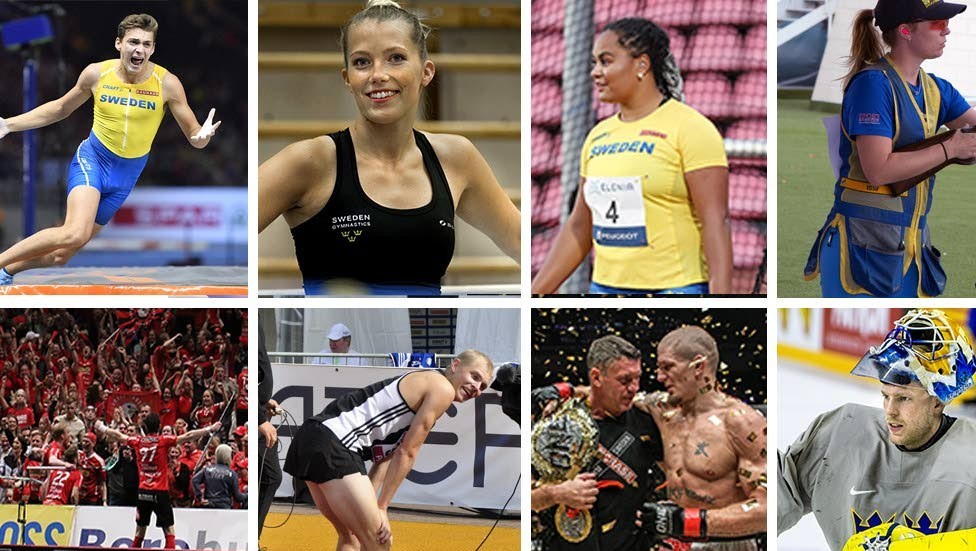 Armand Duplantis, Lina Sjöberg, Vanessa Kamga, Victoria Larsson, Storvreta IBK, Isak Andersson, Zebastian Kadestam och Magnus Hellberg gör upp om UNT-guldet 2018.