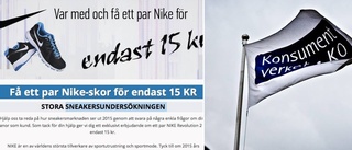 Superklippet var skobluff