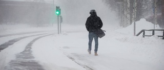 Snöoväder väntas dra in över Västerbotten