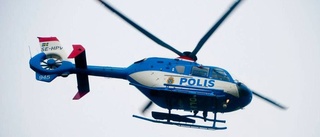 Därför flyger helikoptern över Uppsala