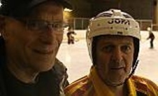 Oldtimers på hockeyträff