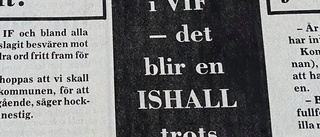 Återblicken: Vimmerby får lov att bygga ishall 