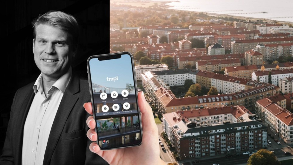 Uppsalaföretaget Tmpl har tagit hem en ny order med sin boendeapp. Till vänster företagets vd Henrik Svanqvist.
