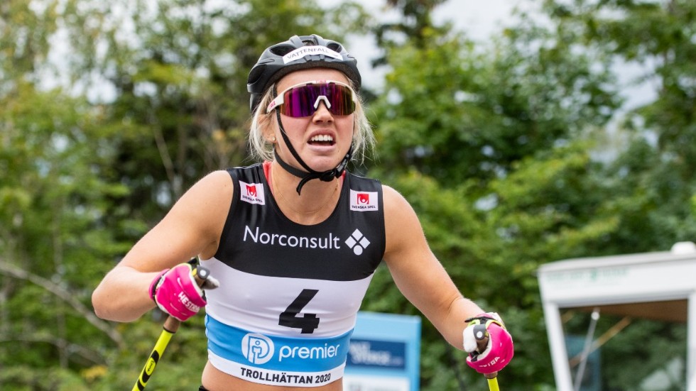 Emma Ribom fortsätter att visa fin försäsongsform och tog sig ända fram till final.