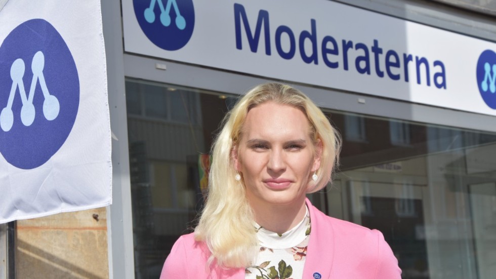 Ava Wizelius, omvald ordförande i Bodenmoderaterna.