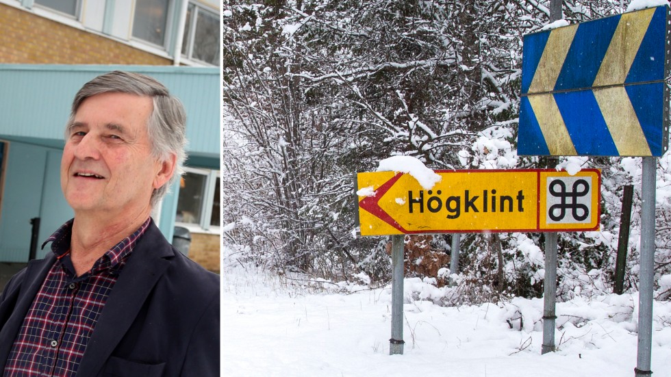 Gunnar Smitterberg, ordförande för Högklints villaägareförening, vill att hastigheten sänks i området.