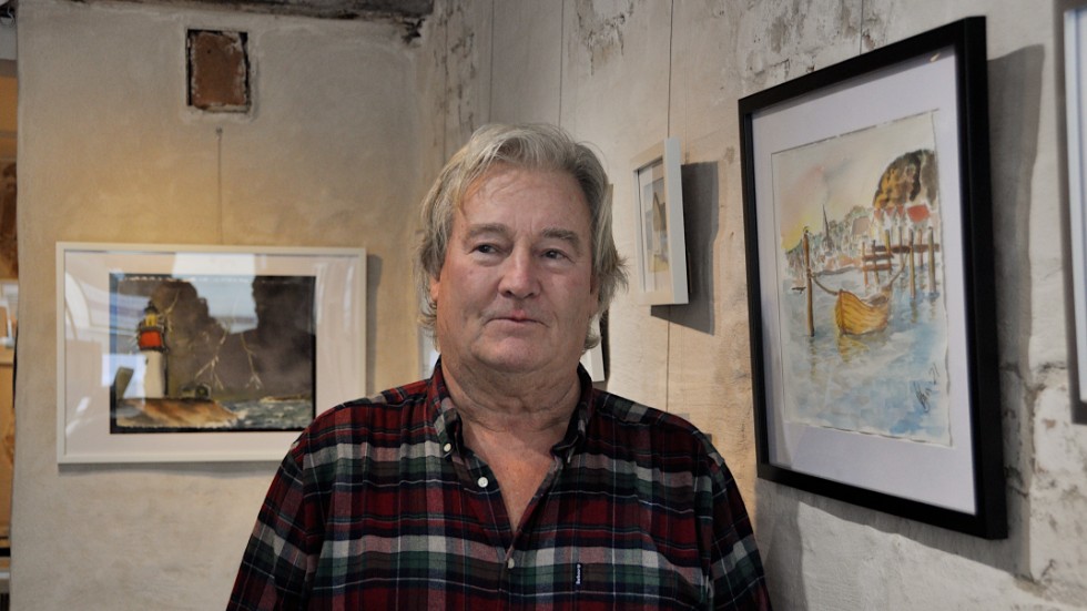 "Himmel, hav och mitt i mellan" heter Björn Tjernströms utställning som visas på Galleri Upsala mellan 30 januari och 4 februari.