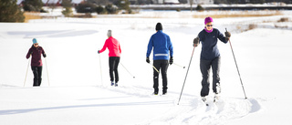 Många ville åka skidor – till och med på golfbanan