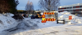 Därför är Blomgatan sprängd och stängd