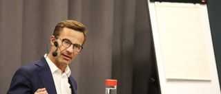 Ulf Kristersson på besök i stan