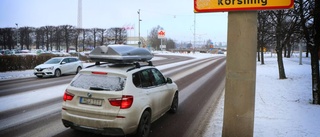 Ombygge av rondell påverkar trafiken