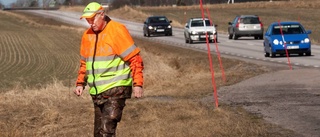 Påkört rådjur fick lida i onödan