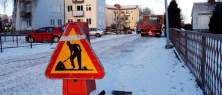 Gaturenovering stoppar trafiken