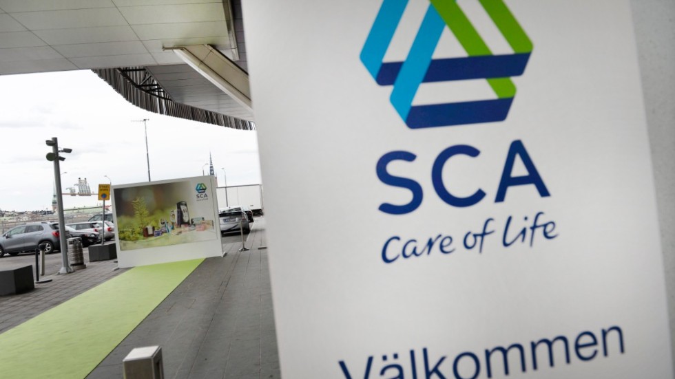 Skogsbolaget SCA rapporterar resultat för första kvartalet. Arkivbild