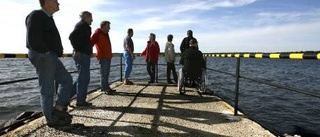 Sjaustru fiskeläge har fått en  handikappanpassad fiskeplats