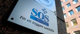 Regionen inte nöjda med SOS-Alarm