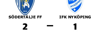 Södertälje FF höll undan och vann mot IFK Nyköping