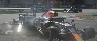 Verstappen straffas för kraschen med Hamilton