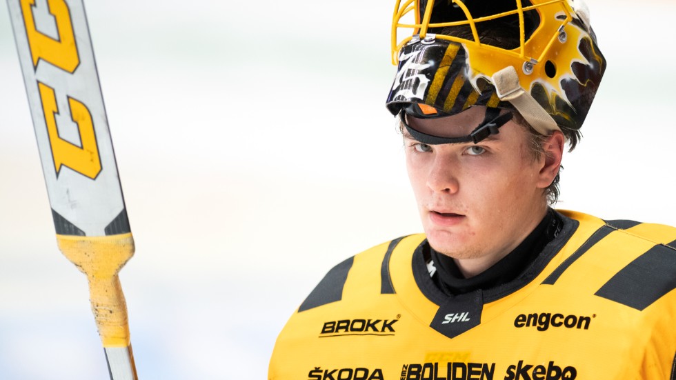 Skellefteås målvakt Arvid Söderblom.
