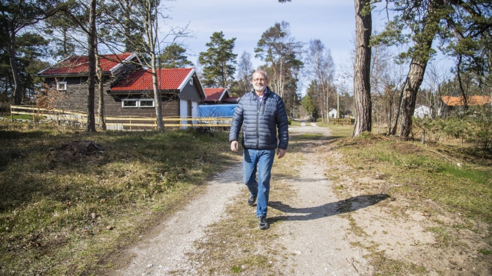 Nygårdsvägen i Ljugarn är en av vägarna som har fått en felaktig placering i den gamla detaljplanen, som nu uppdagats.