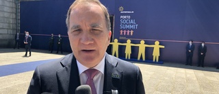 Löfven i Porto: Alla ska kunna leva på sin lön