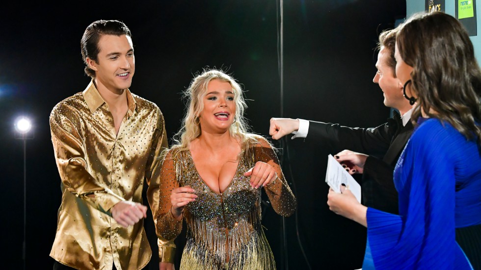 Kristina ”Keyyo” Petrushina med danspartnern Hugo Gustafsson gör comeback i "Let's dance". Arkivbild.