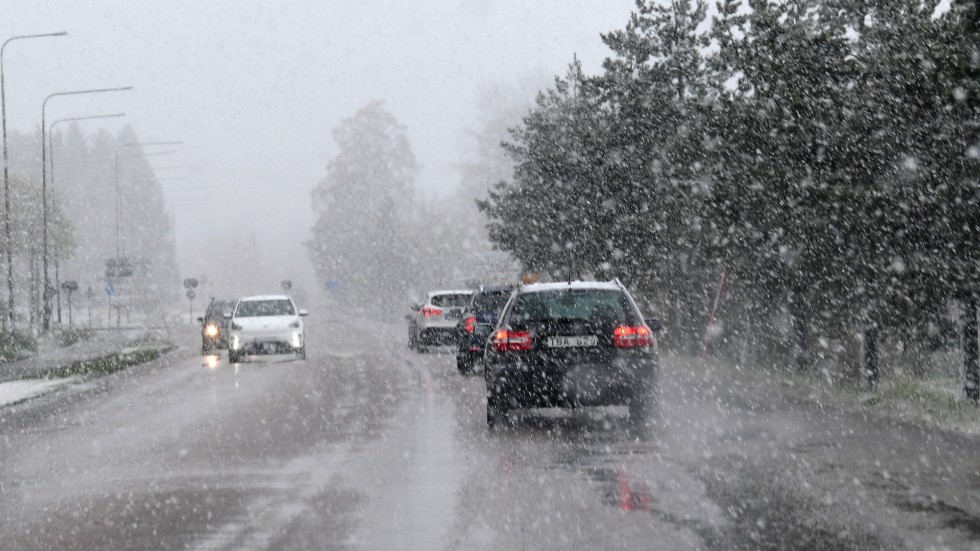 Besvärligt väder väntas när ett snöfall drar in över landet. Arkivbild