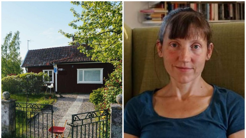 Linda Stillesjö med familj har köpt ett fritidshus i Sund utanför Motala. Hon berättar att familjen längtat efter att komma ut på landet.