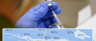 Senaste nytt om vaccinläget i Skellefteå: Här är stadsdelarna där flest har vaccinerat sig mot covid-19 – se siffran för ditt område