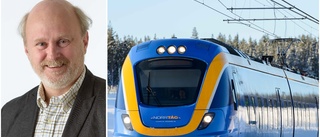 Prognosen för Norrbotniabanan: "Över en miljon passagerare om året"