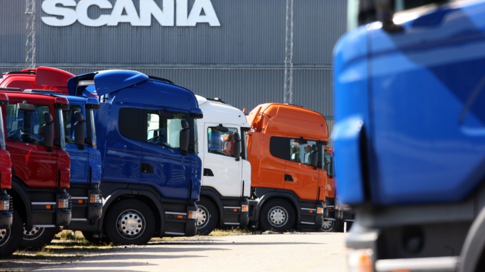 Lastbilstillverkaren Scanias anläggning i Södertälje.