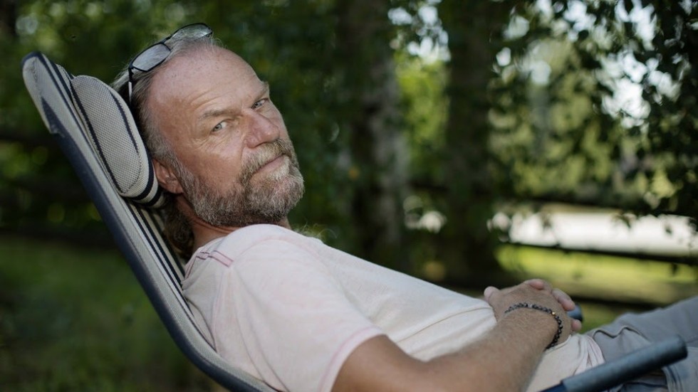 Hans Gunnarsson får Aniarapriset. Pressbild.