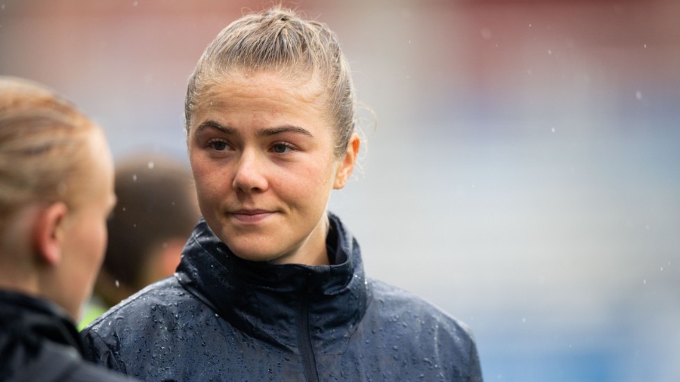 Joanna Bækkelund fick spela från start i cupmatchen mot Rävåsen och norskan gjorde två av Uniteds mål.