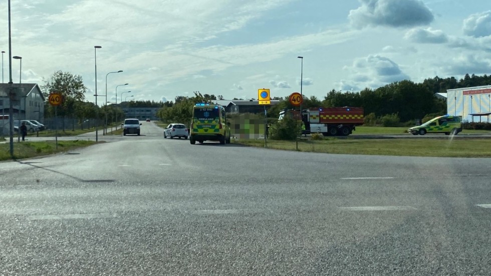 Olyckan inträffade i korsningen Spinnaregatan/Fjärilsgatan.