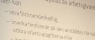 Landstingsråd ställdes mot väggen