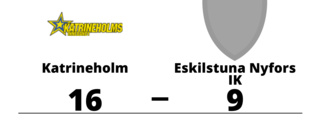 Målfest för Katrineholm hemma mot Eskilstuna Nyfors IK