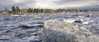 Orenat avloppsvatten i Kukkolaforsen