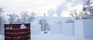 Kiruna laddar för den 31:a snöfestivalen i ordningen